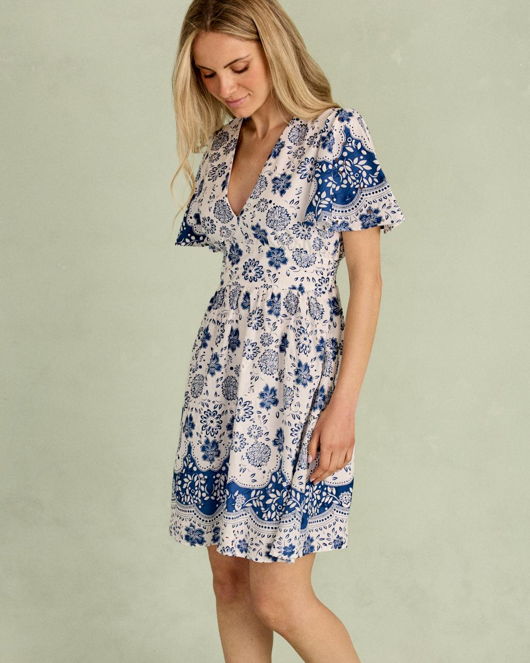 Milia Short Flowers Dress