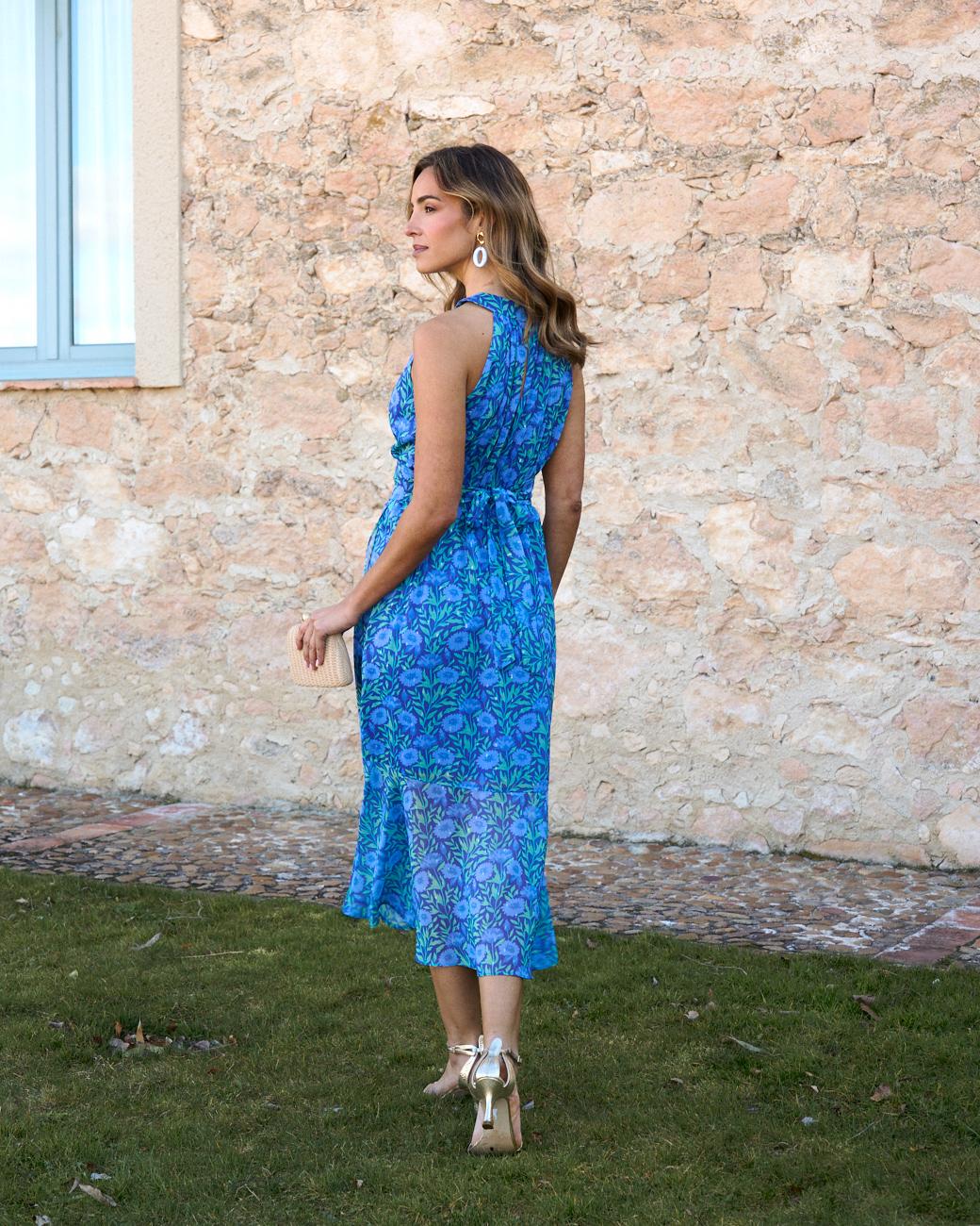 Anais Print Dress