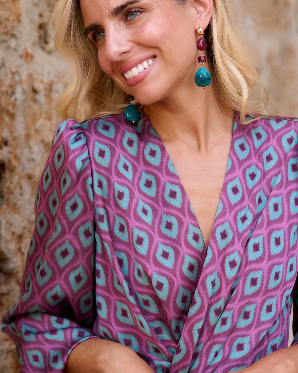 Nuni Print Dress