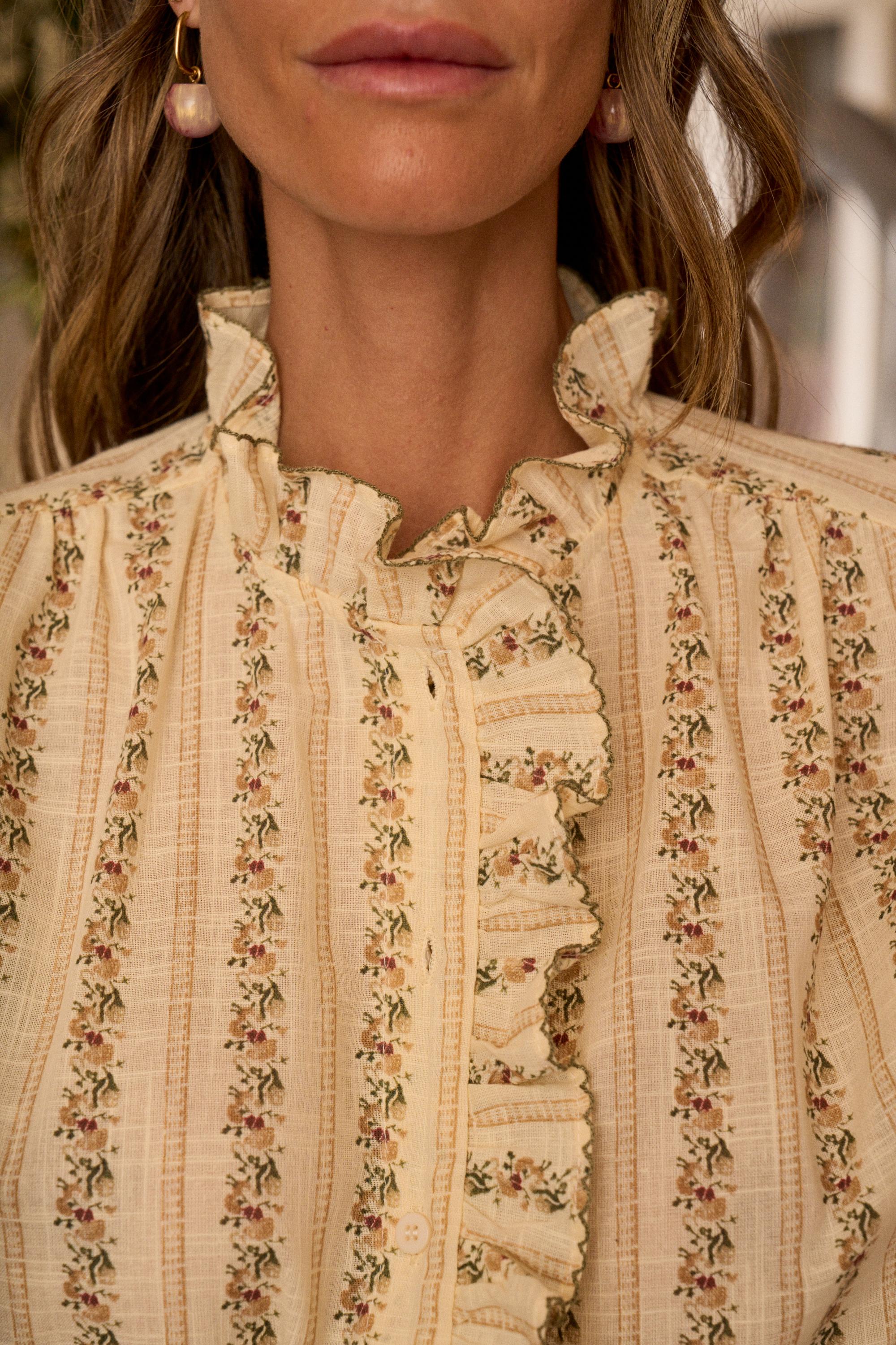Ismene Flowers Shirt