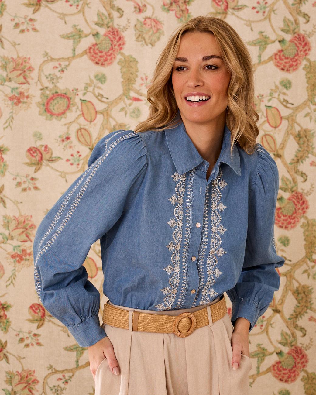 Priscila Denim Shirt