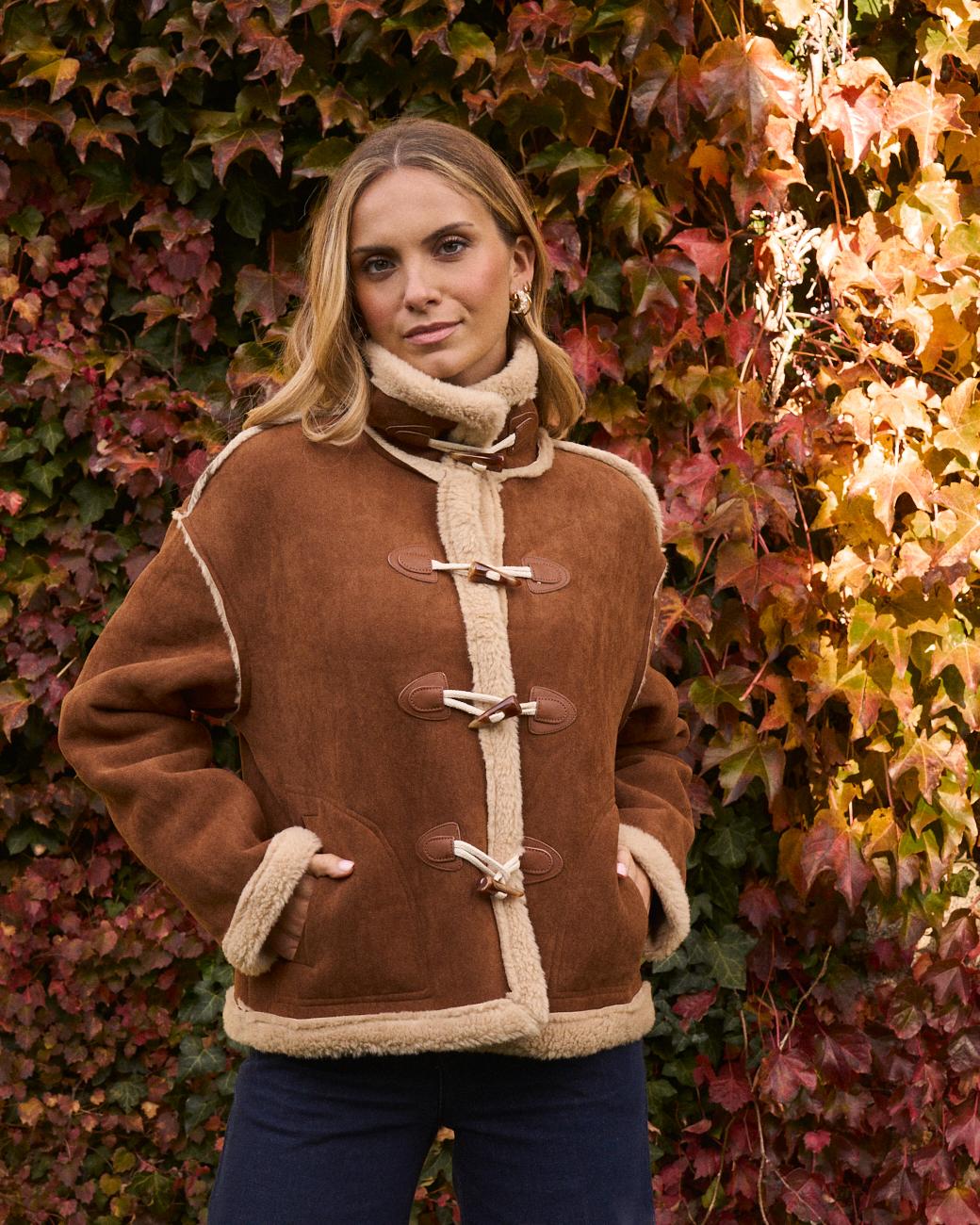 Laura Shearling Coat