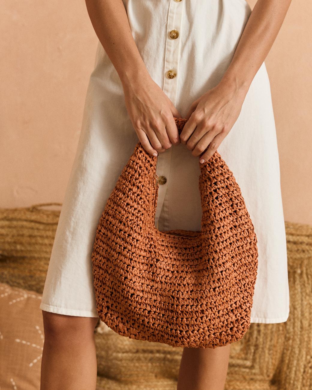 Cata Raffia Bag