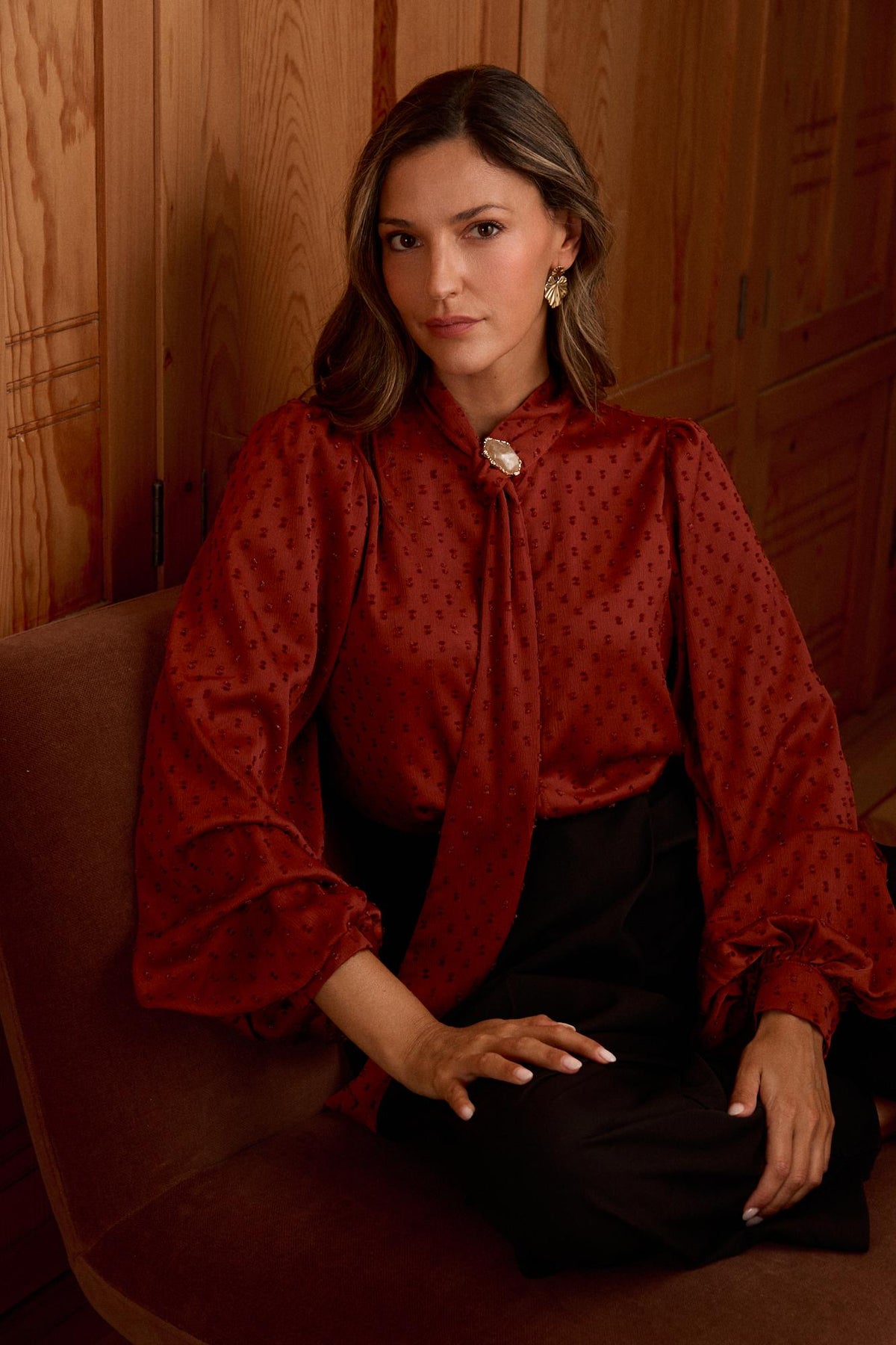 Marguerite Plumeti Blouse