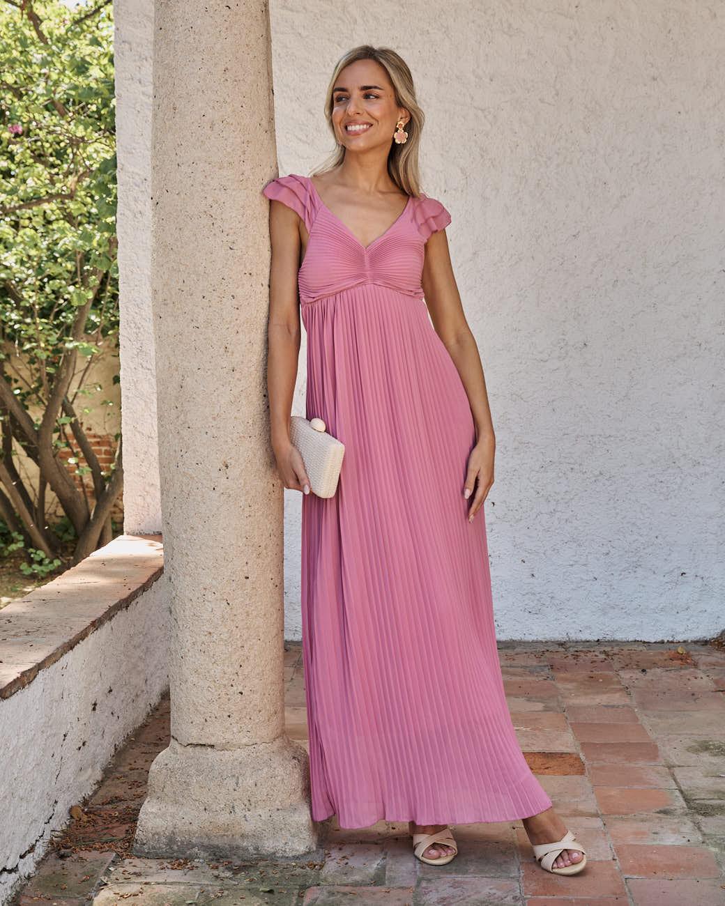 Elsa Pleated Dress
