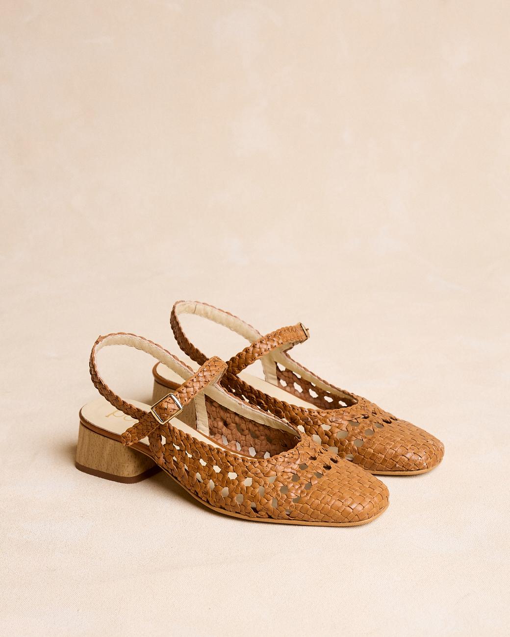 Maddi Braided Backless Shoe