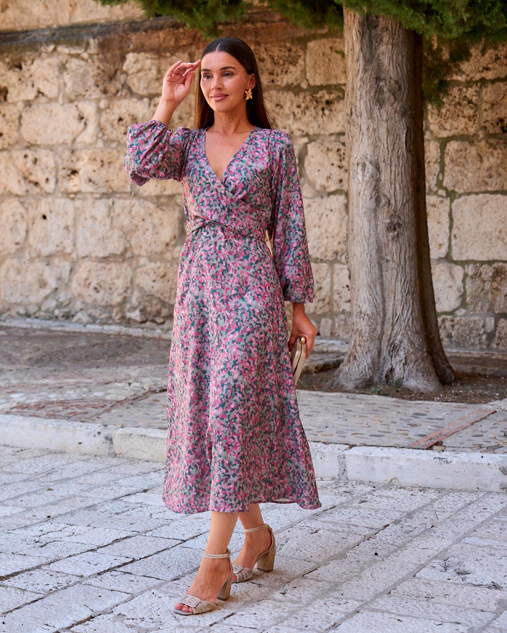 Cirla Print Dress