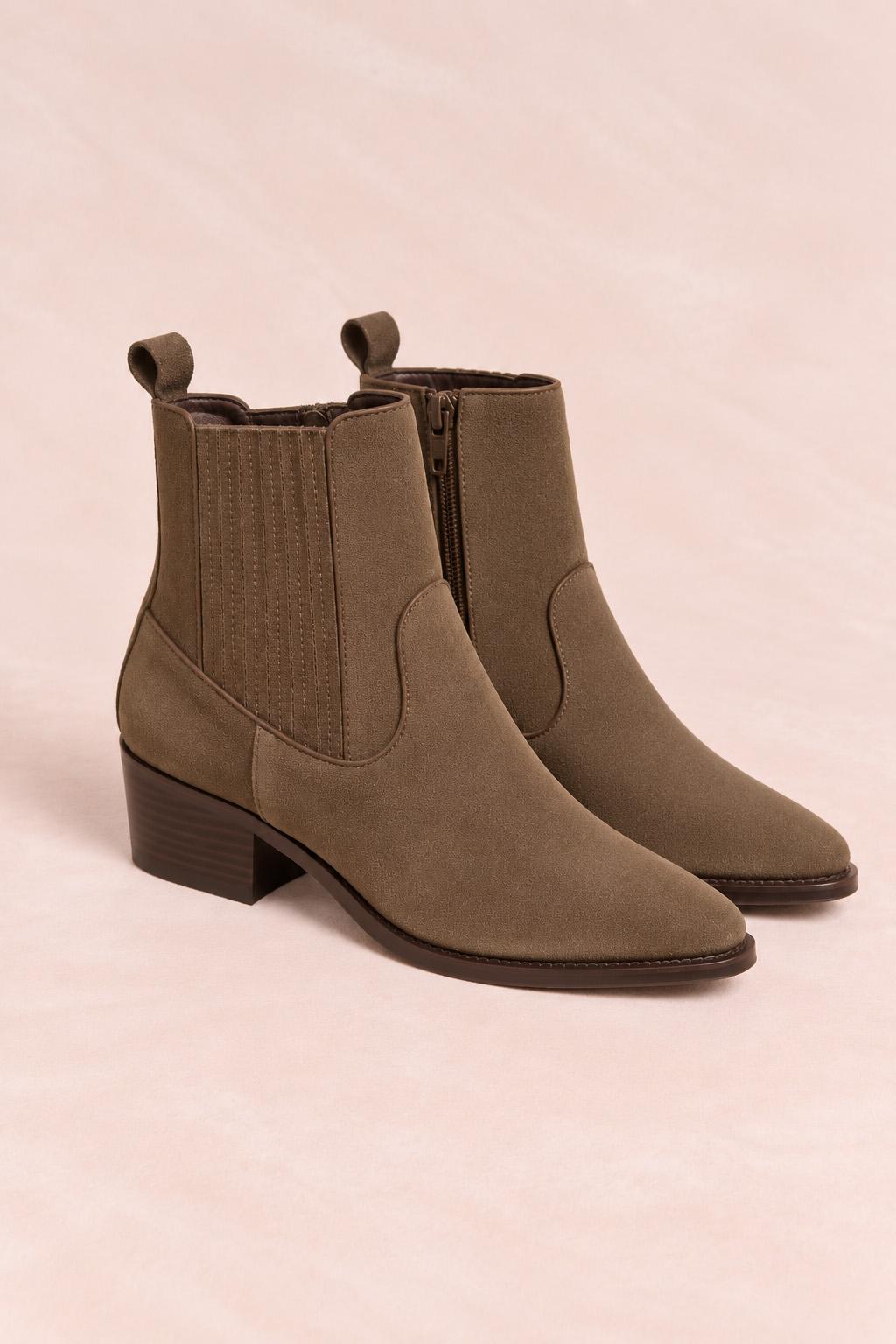 Leather Ankle Boot Georgina