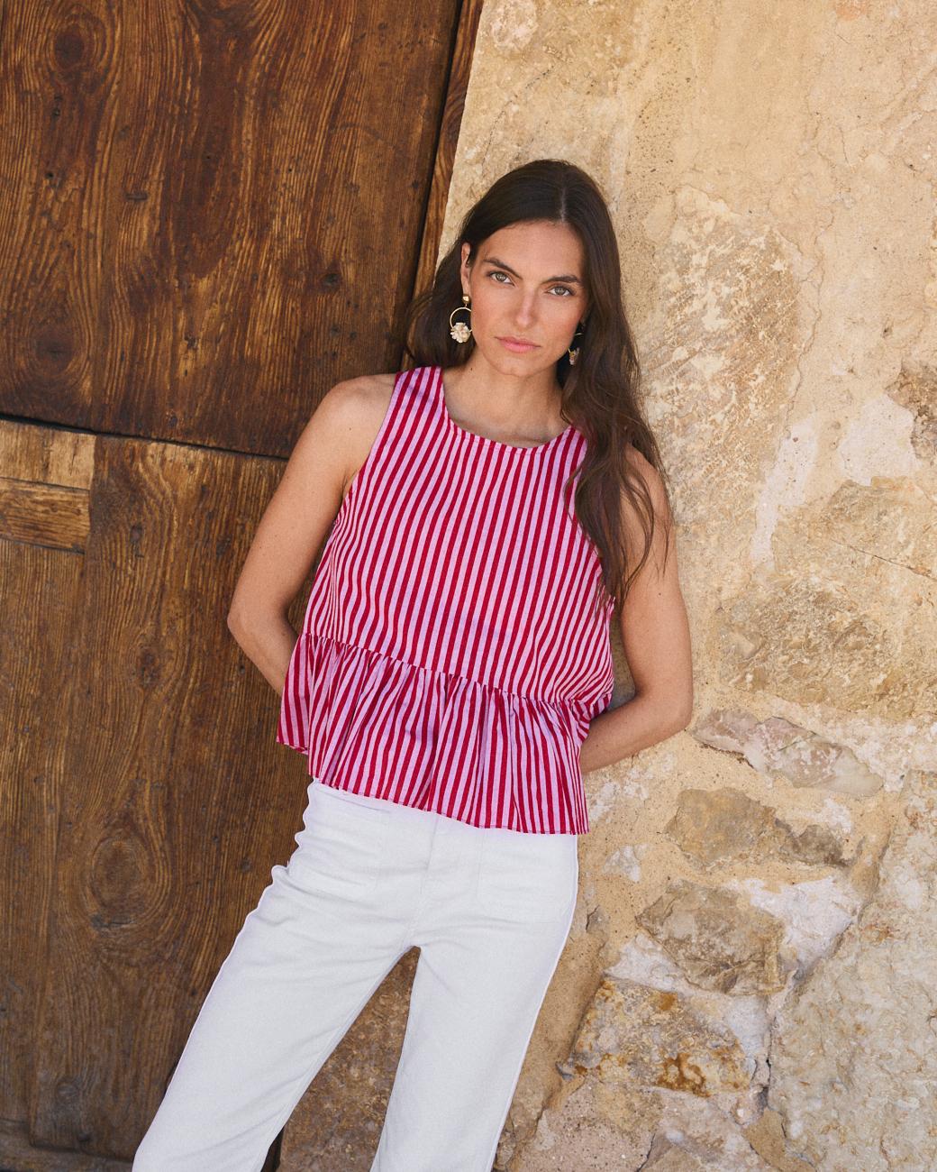 Beatriz Striped Top