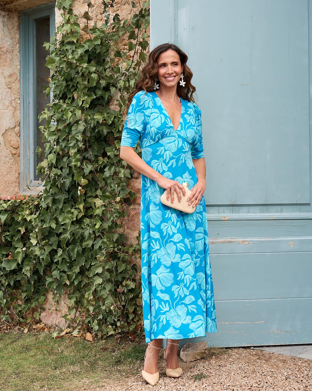 Irene Print Dress