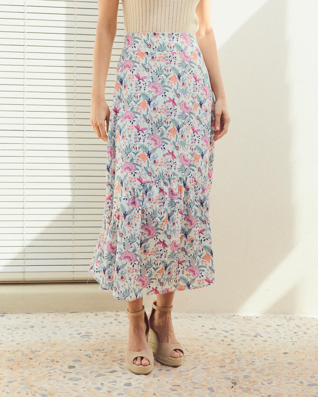 Edna Long Skirt