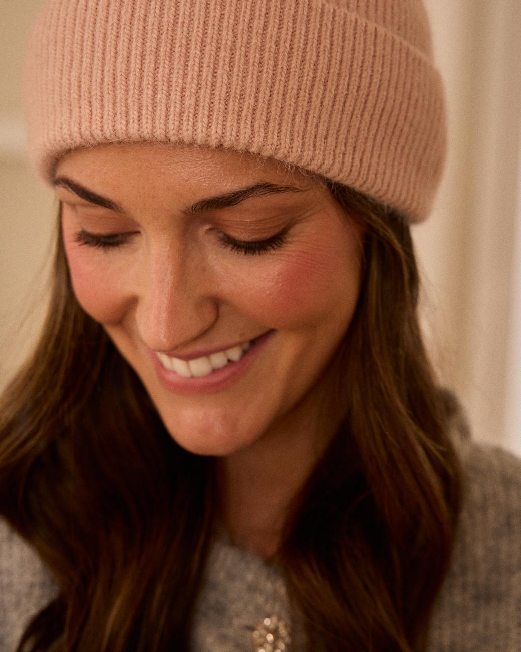 Pink Wool Hat