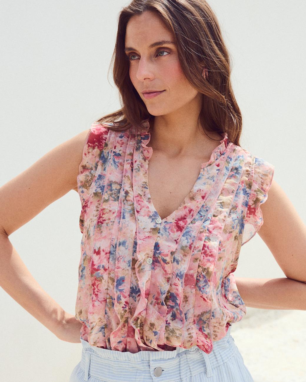 Olga Flowers Shirt