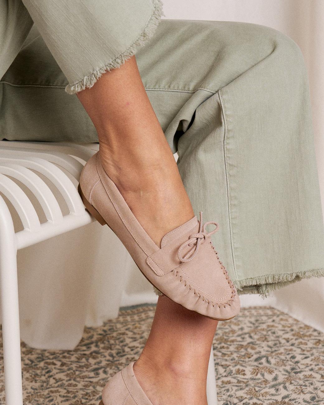Bruna Beige Loafers