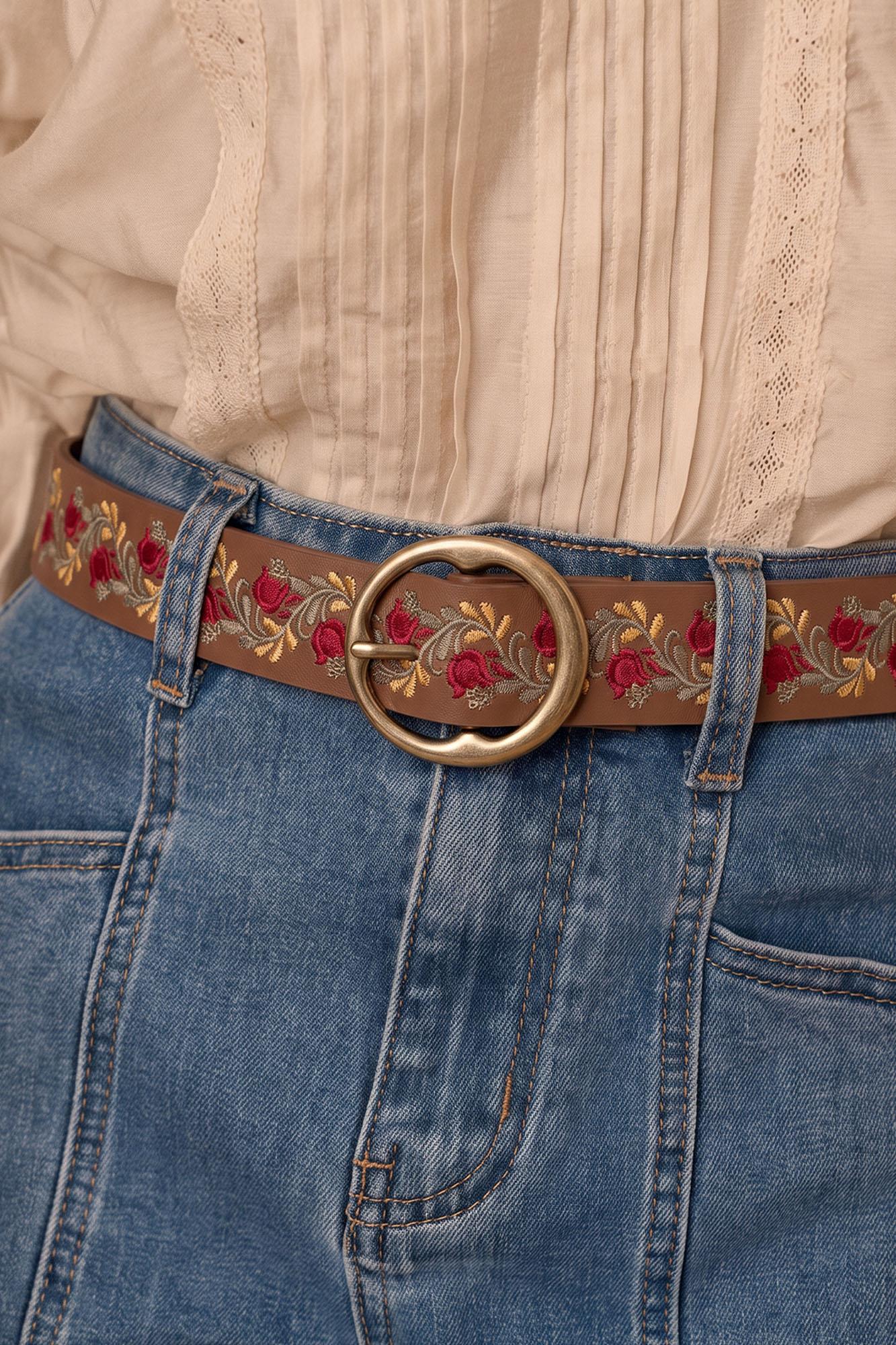 Coraima Leather Belt