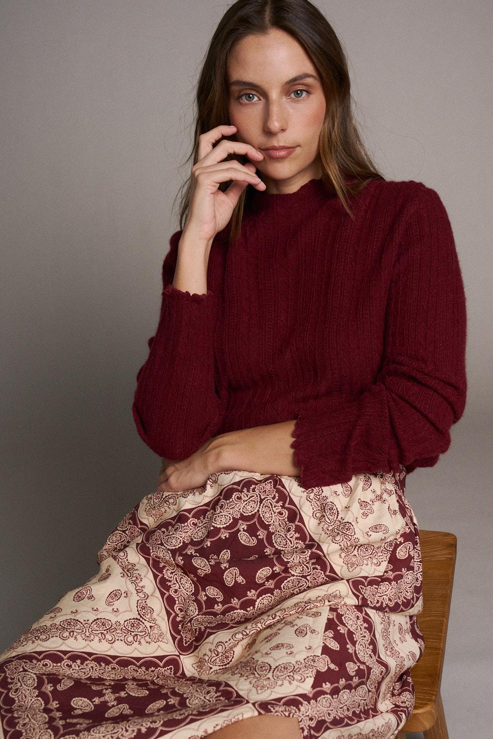 Petra Round-Neck Sweater