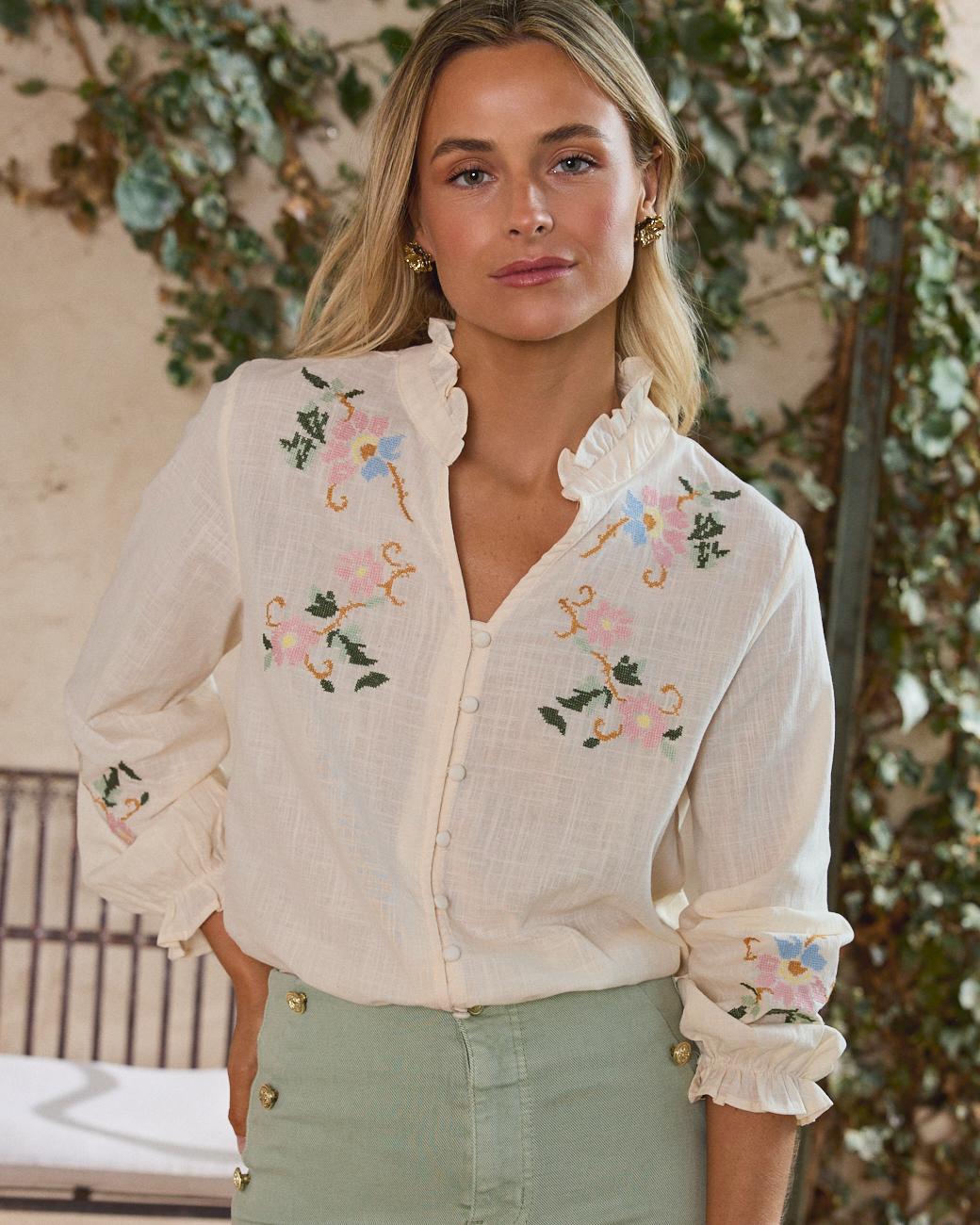 Julieta Embroidered Shirt