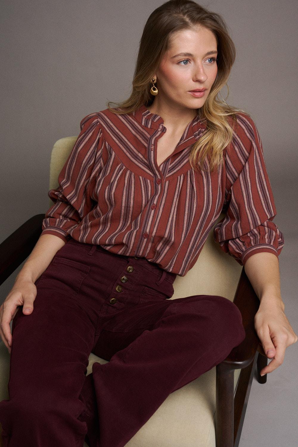 Juliette Striped Shirt