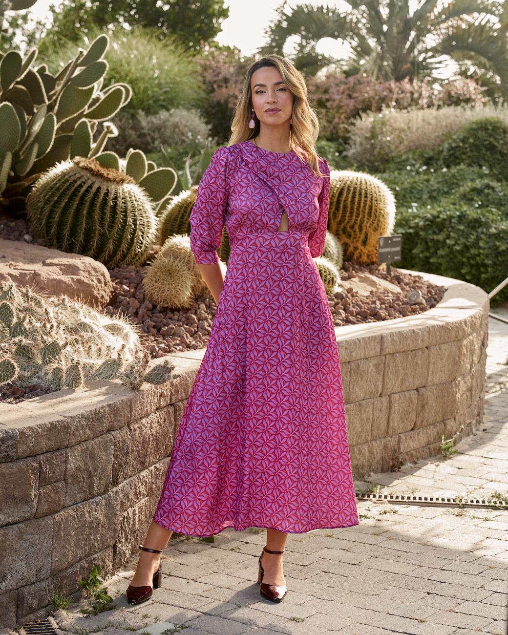 Maraba Print Dress