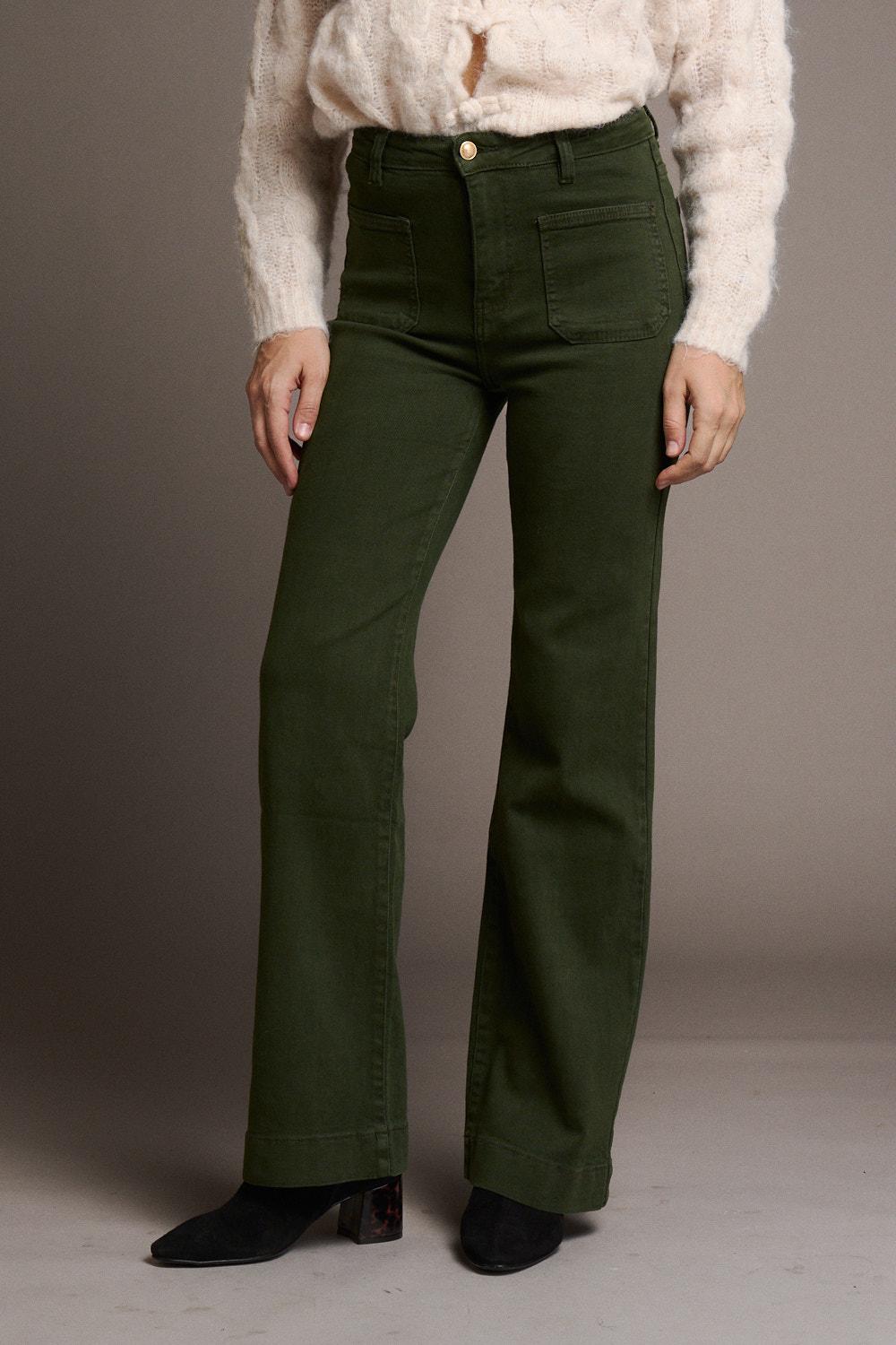 Blanche Denim Trousers