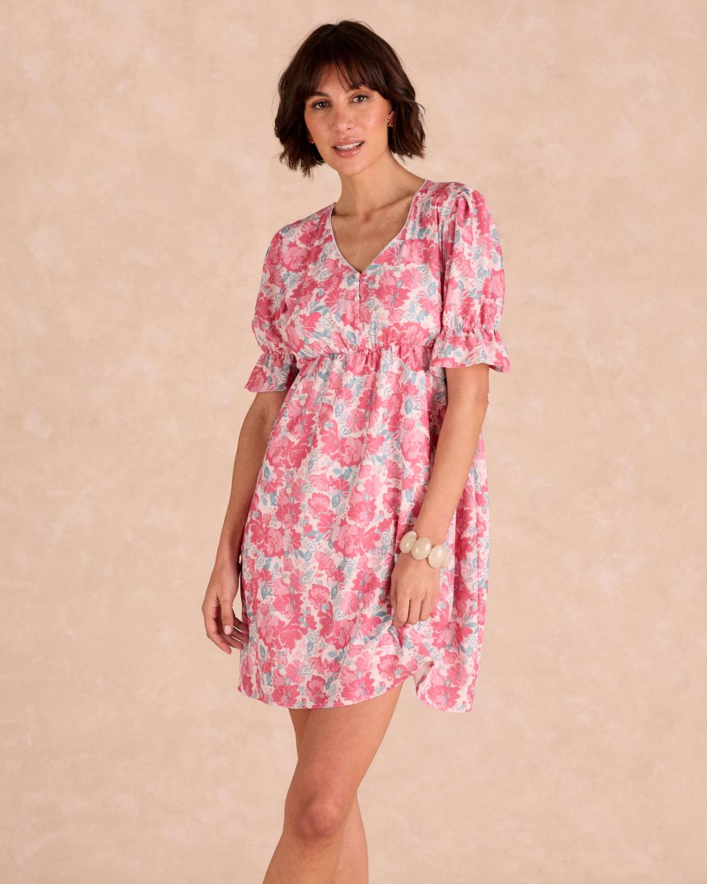 Cora Short Floral Dress