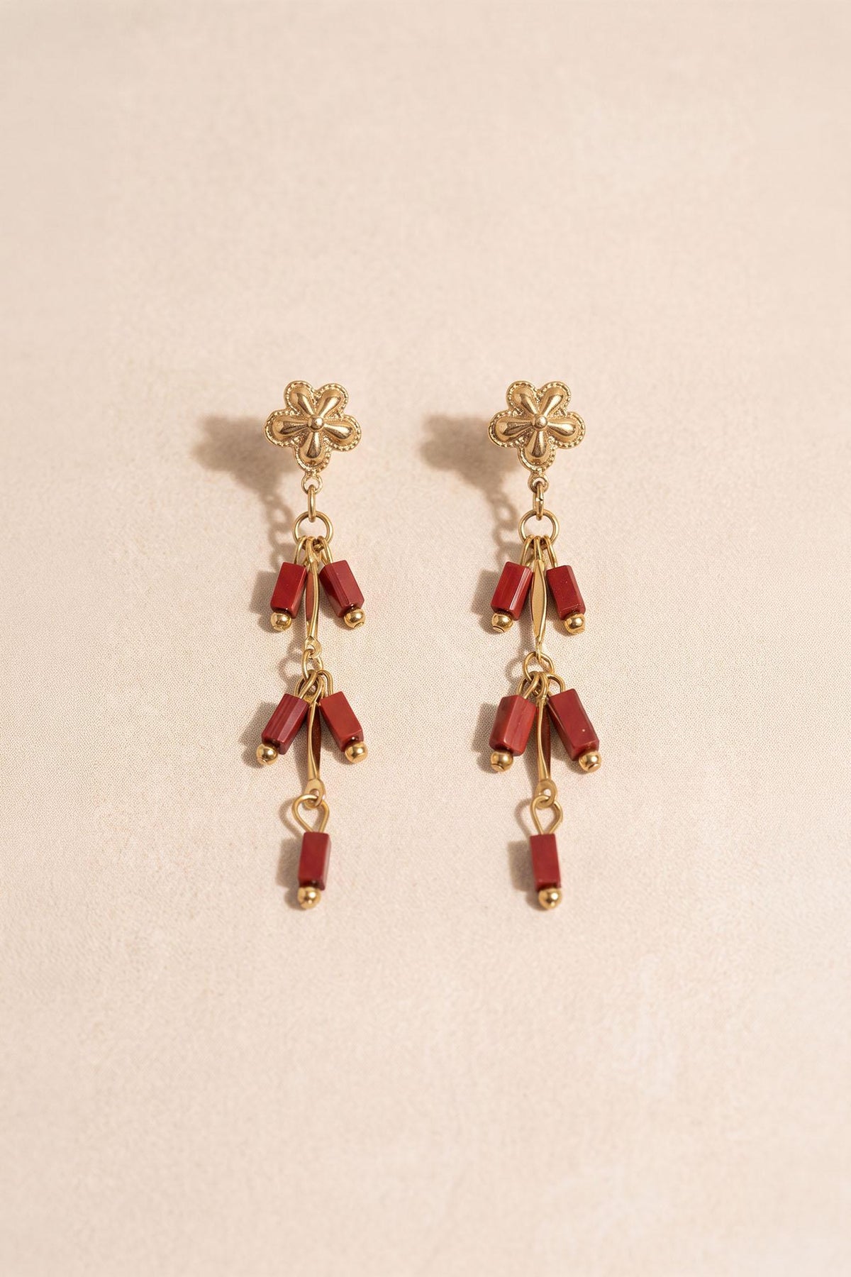 Pine Flower Earrings