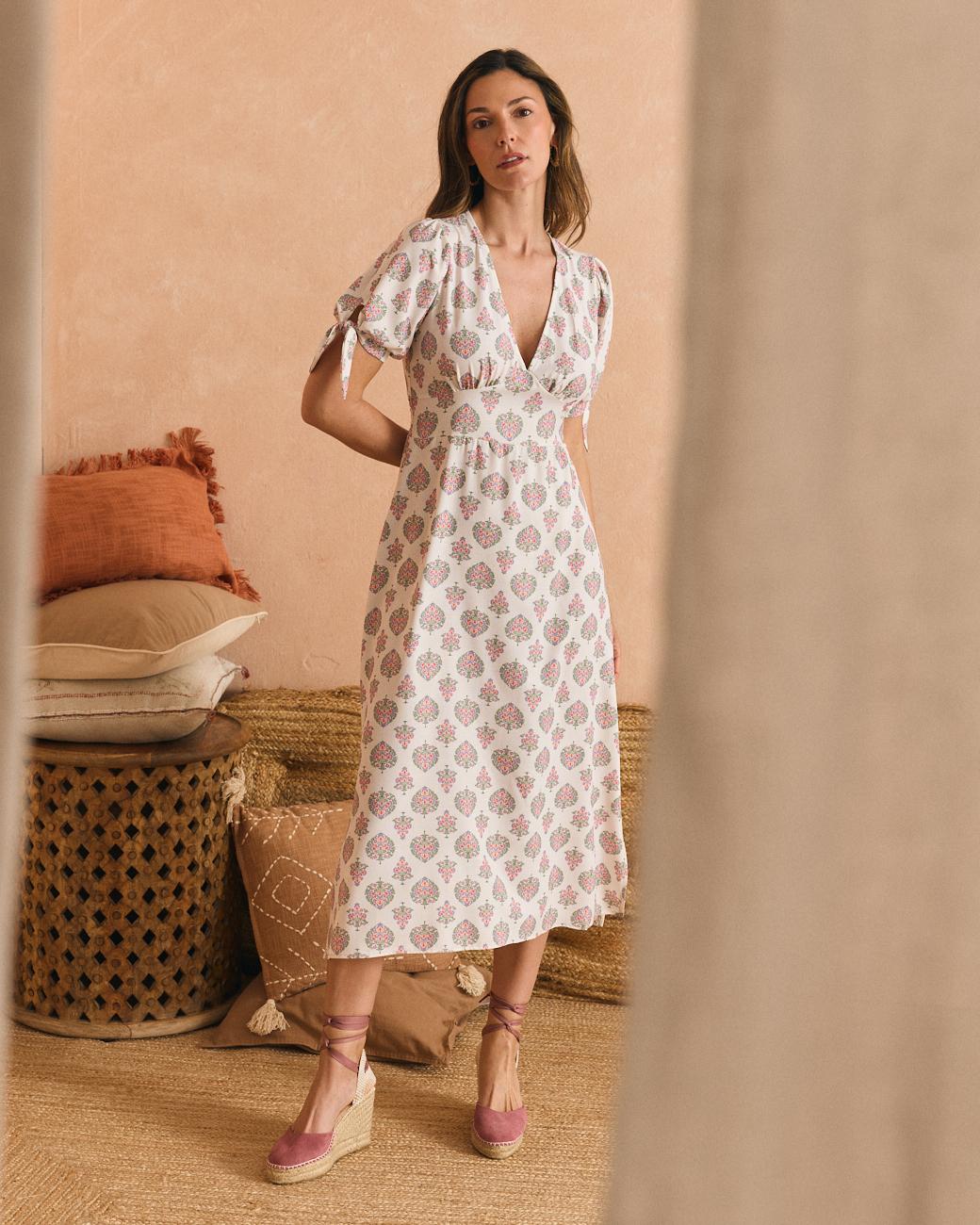 Caridad Geometric Dress