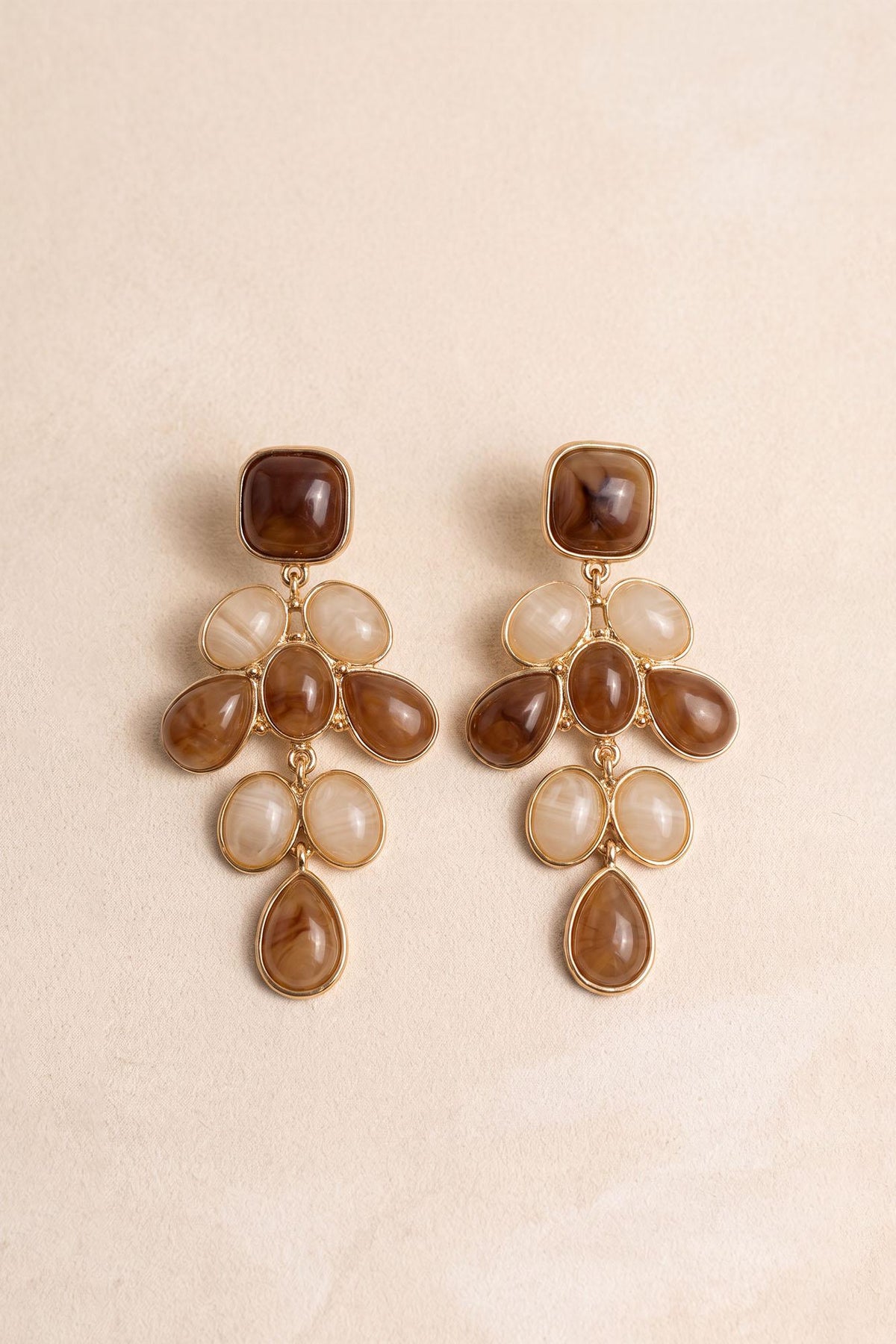 Amalia Dangle Gemstone Earrings