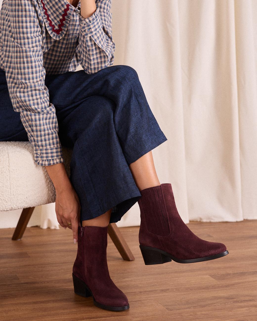 Ori Heel Ankle Boots