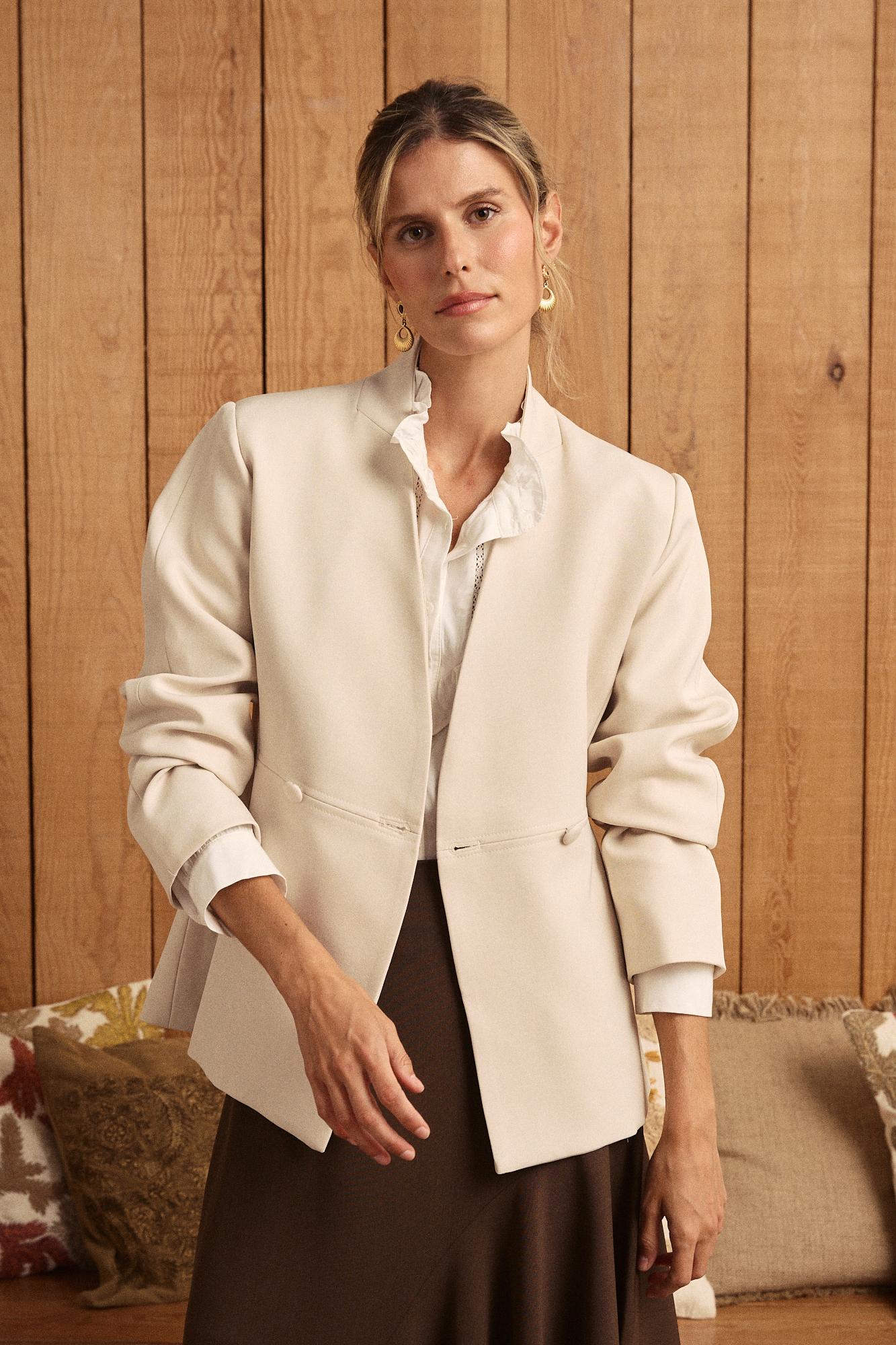 Blazer Botones Fenia