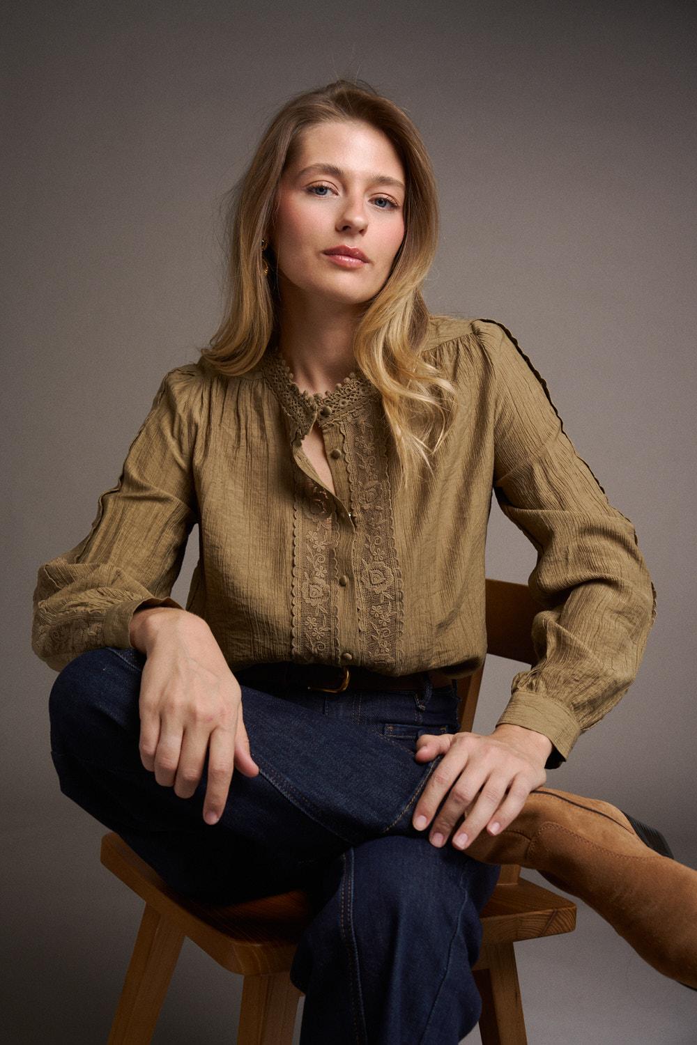 Léonie Lace Shirt