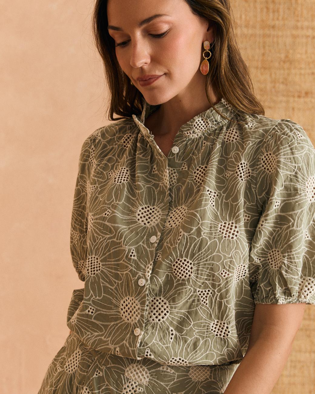 Marisette Flowers Shirt