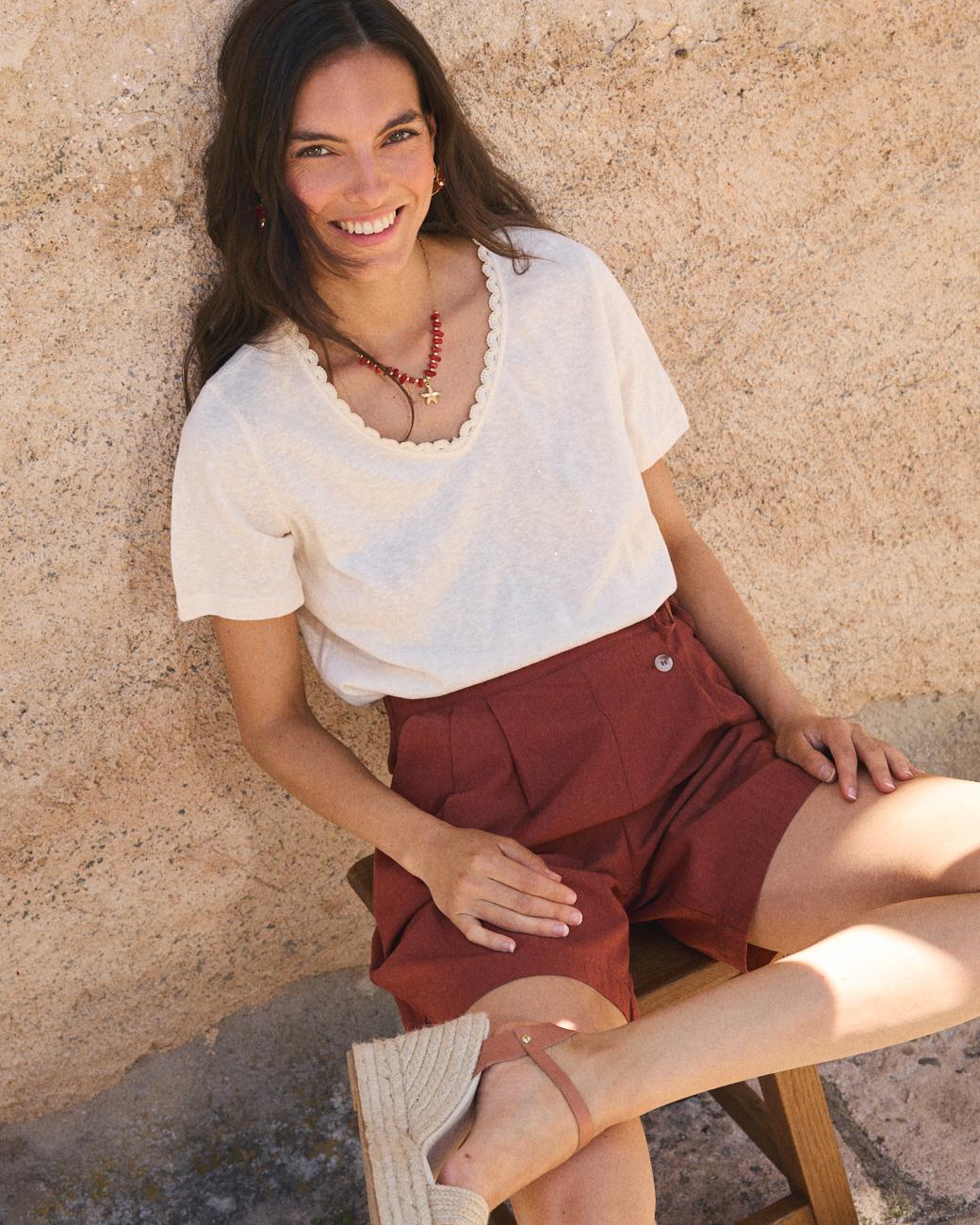 Mila Crochet T-Shirt