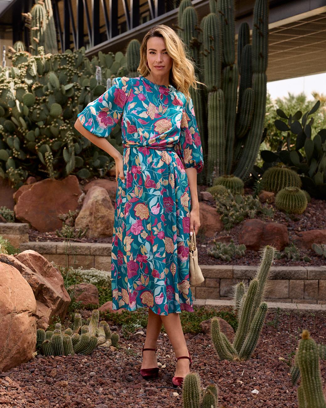 Aitana Print Dress