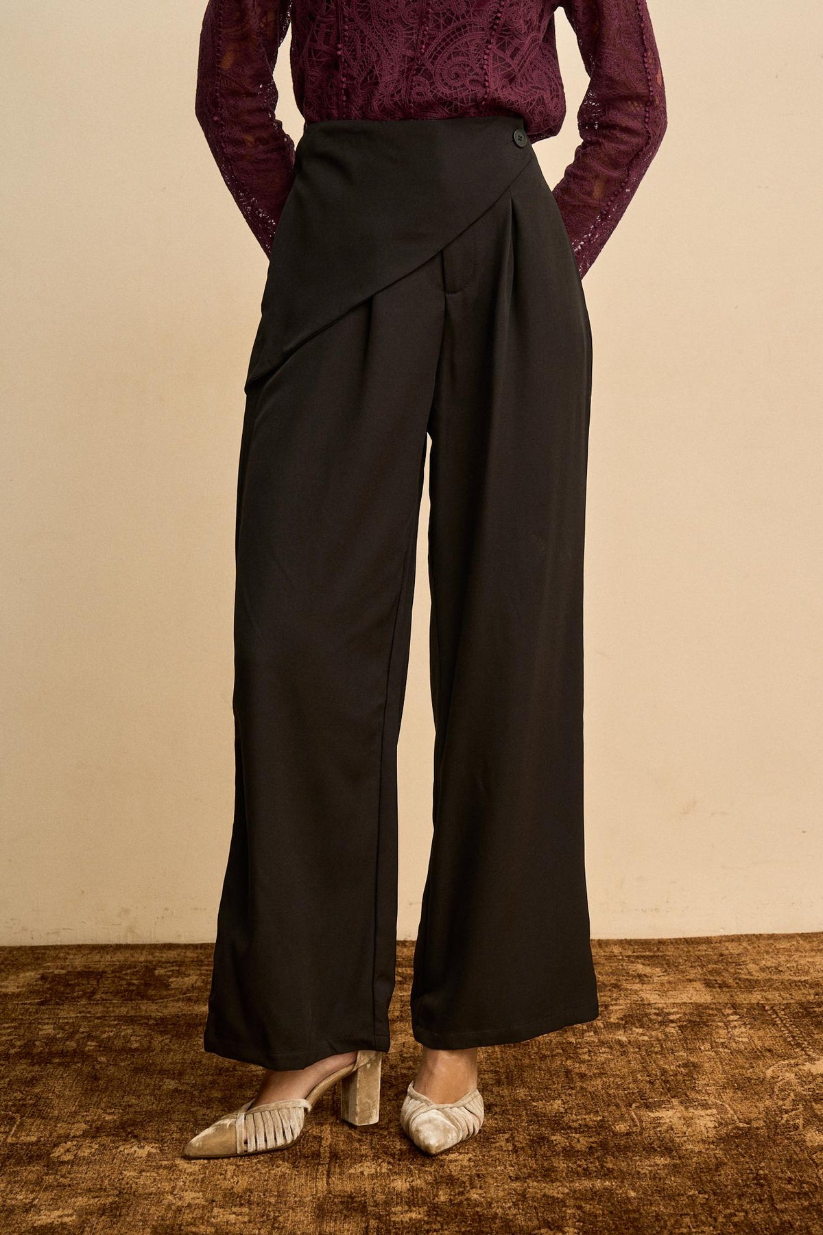 Zinnia Asymmetrical Pants