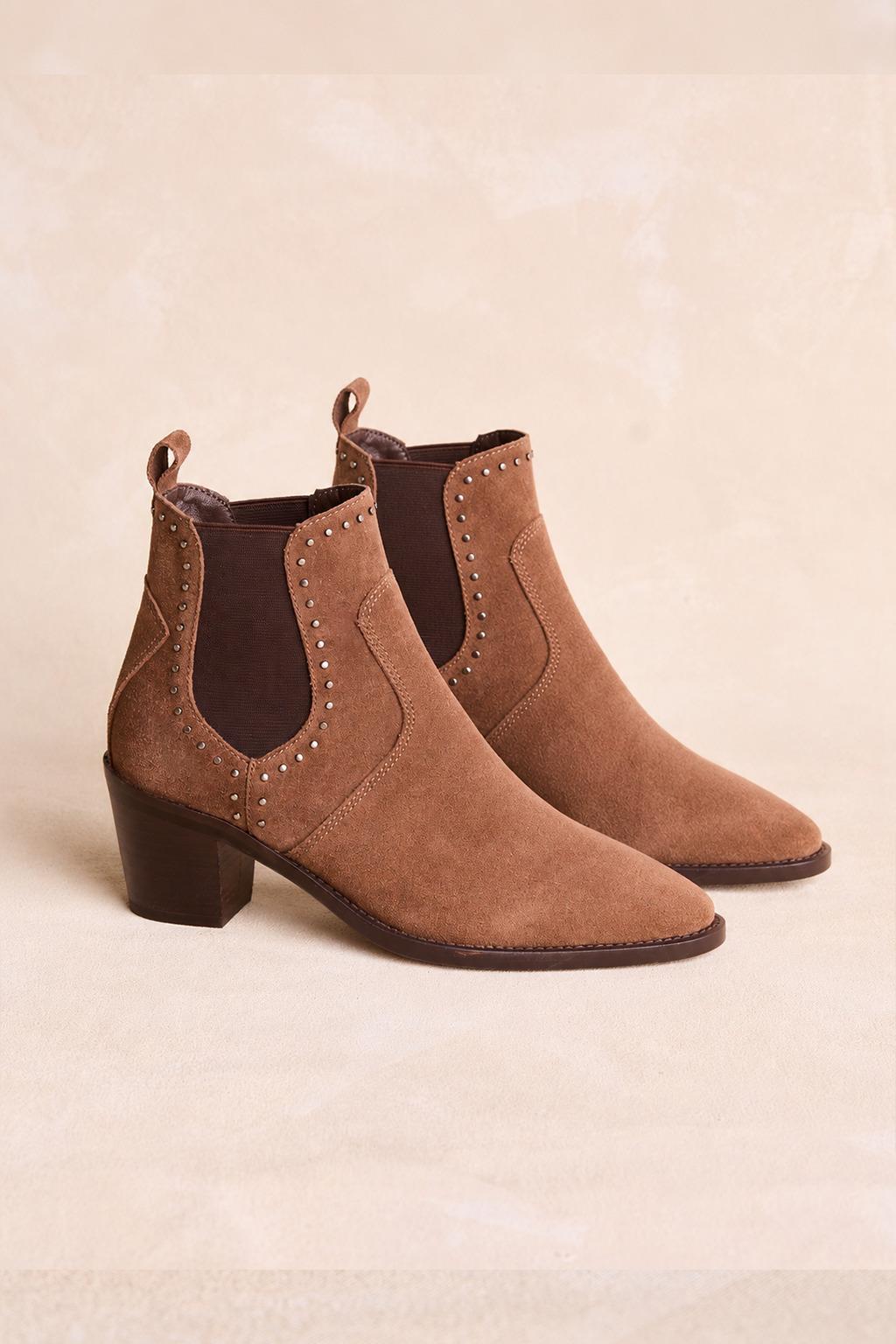 Leather Ankle Boot Alberta