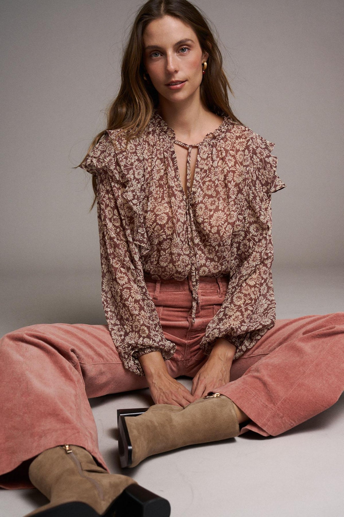 Dácil Floral Blouse