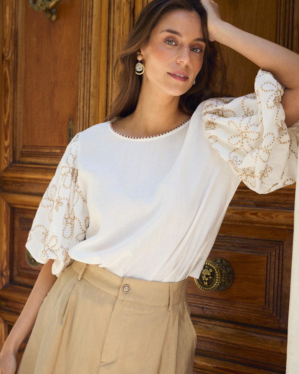 Amellie Sleeve Blouse