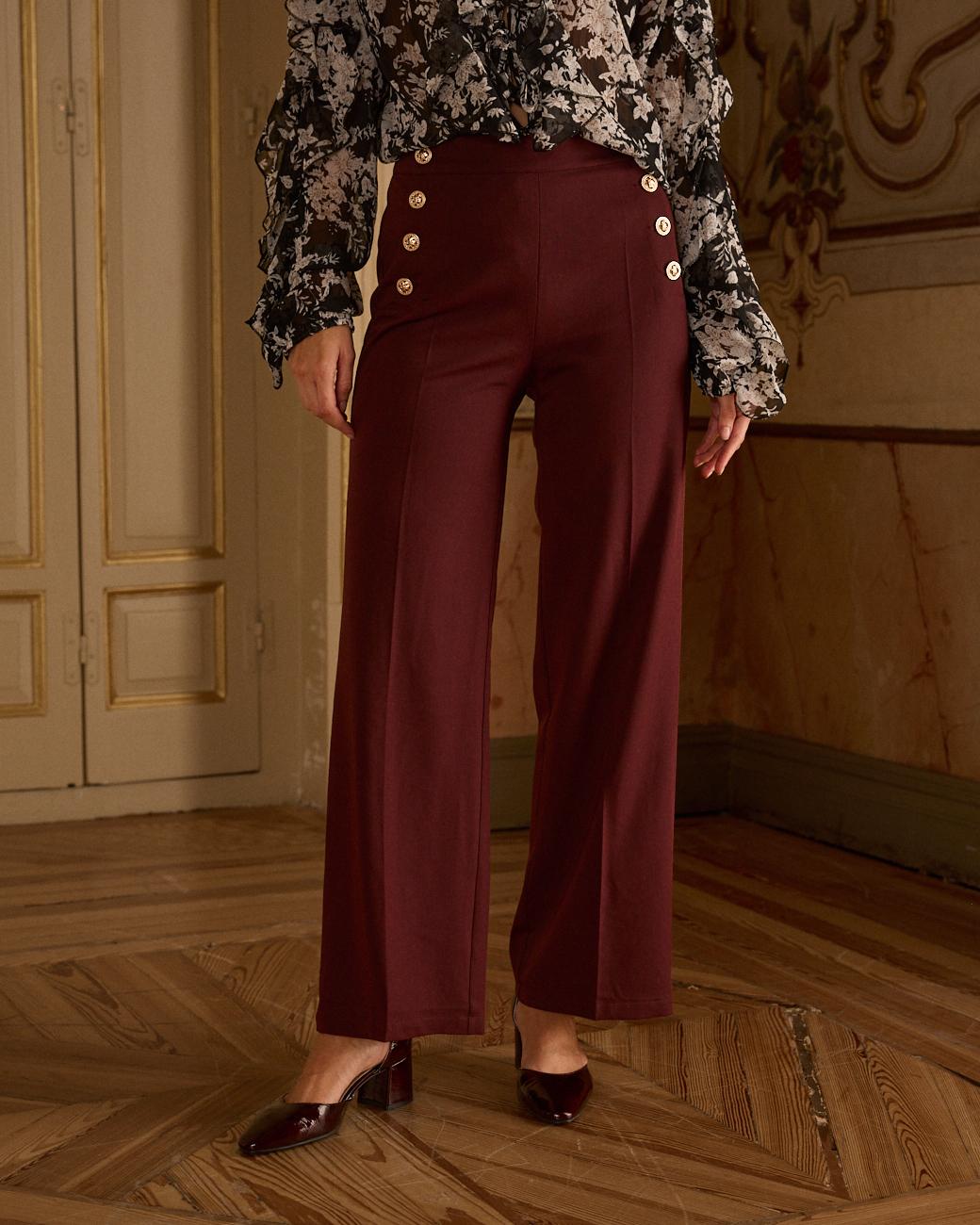 Camille Button Pants