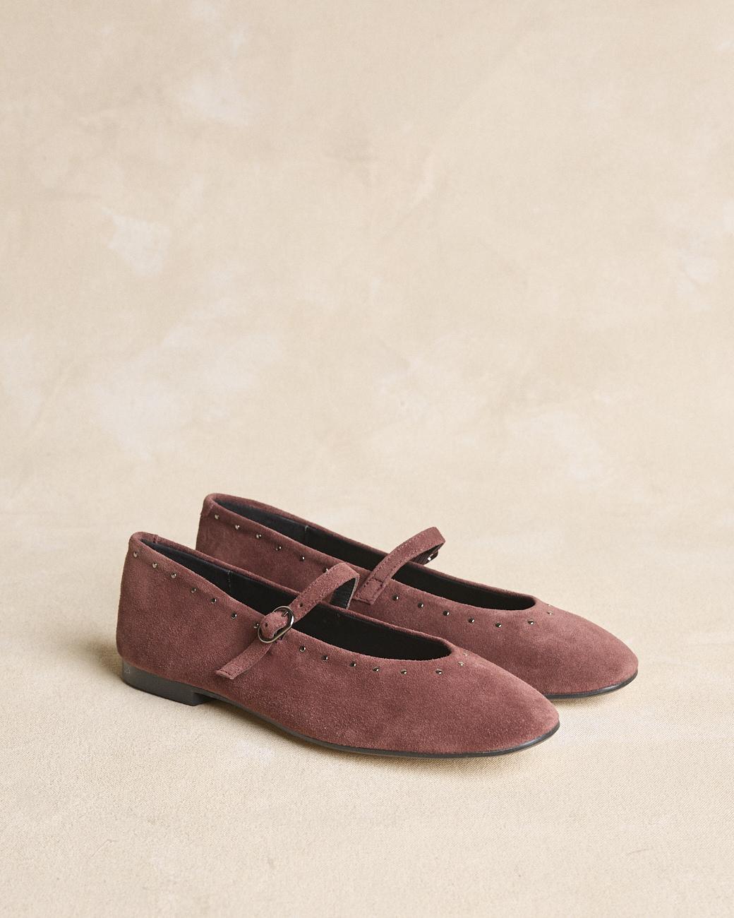 Shanna Leather Strap Mary Janes