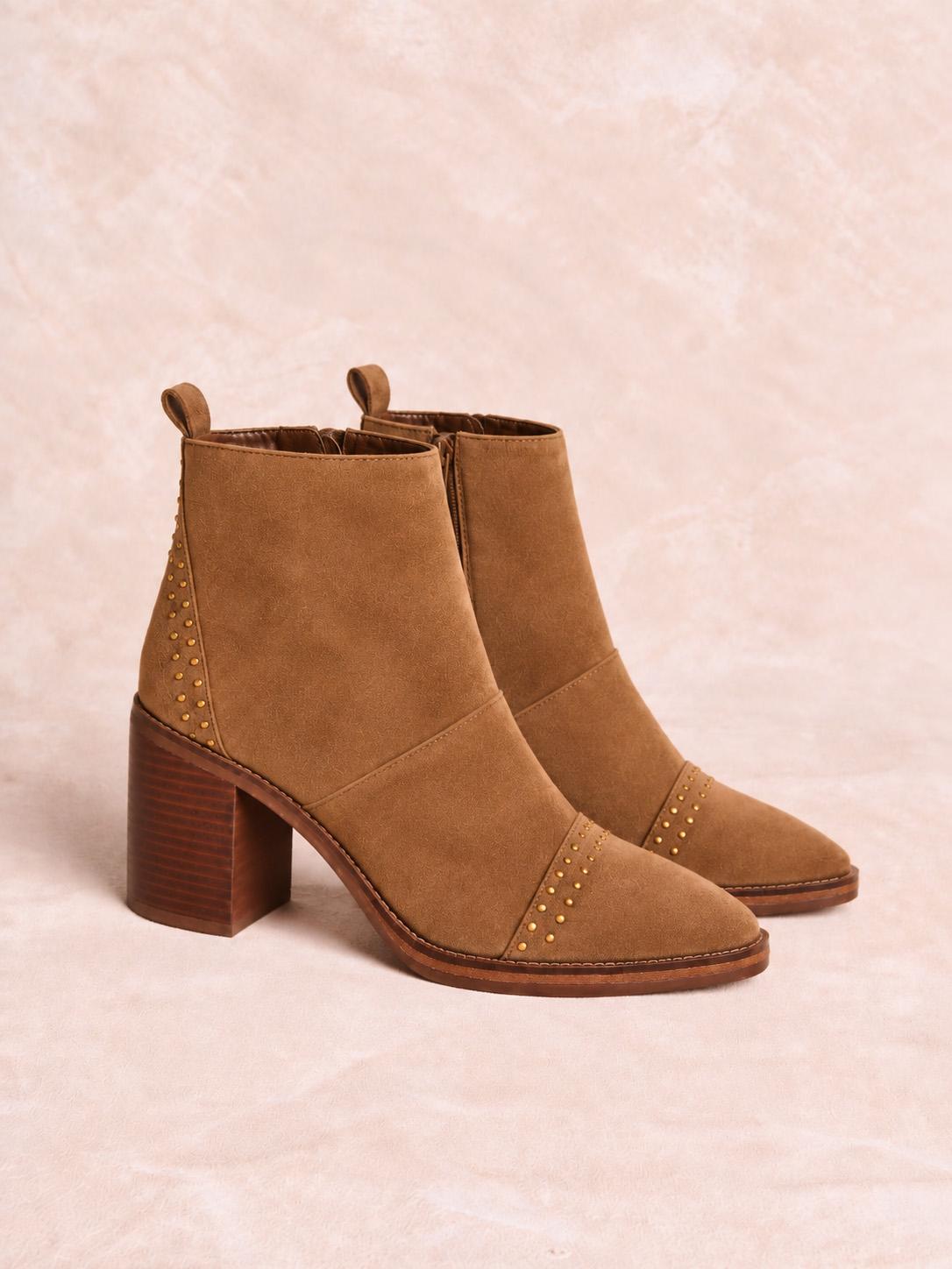 África Heeled Ankle Boot