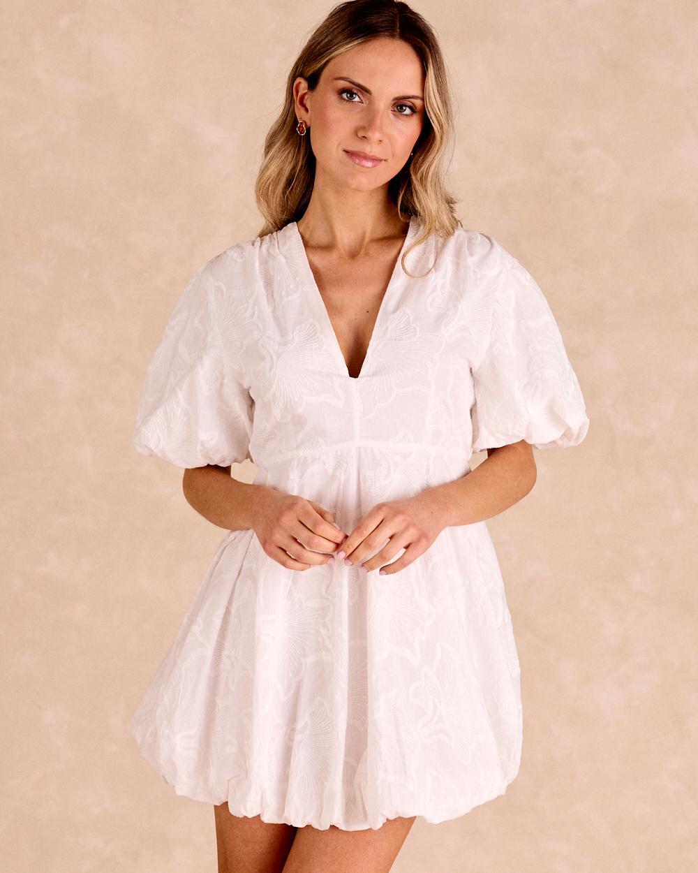 Klara Short Balloon Dress