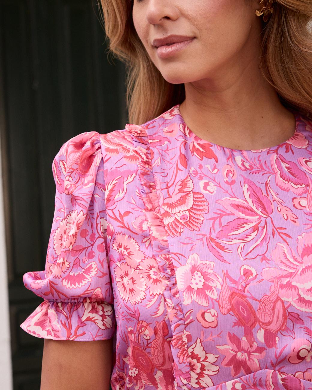 Fez Sleeve Dress