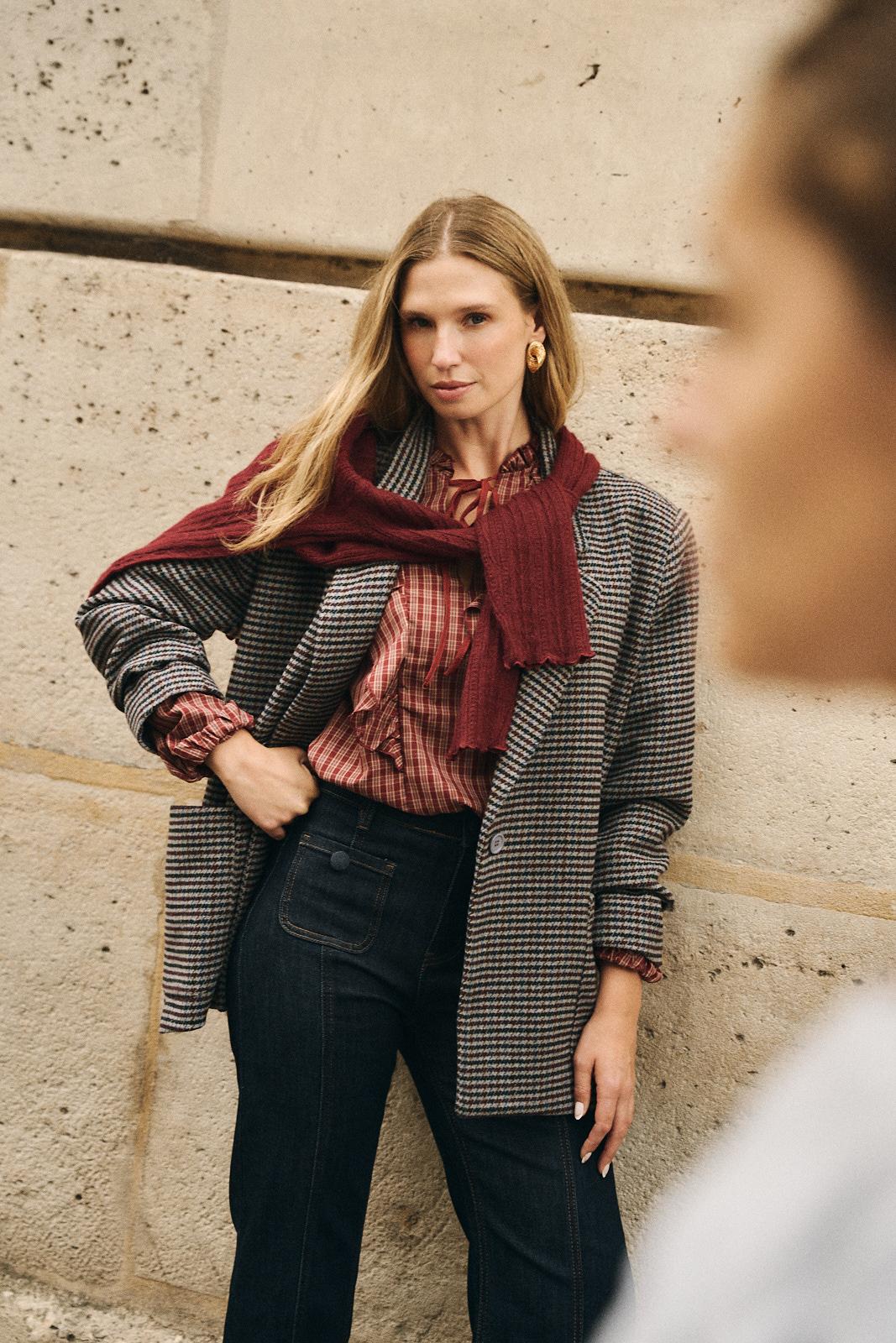 Solaine Wool Coat
