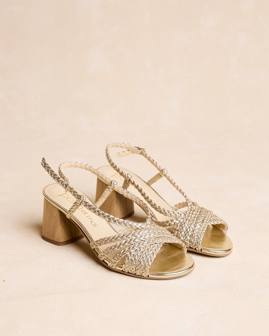 Galatea Braided Sandal