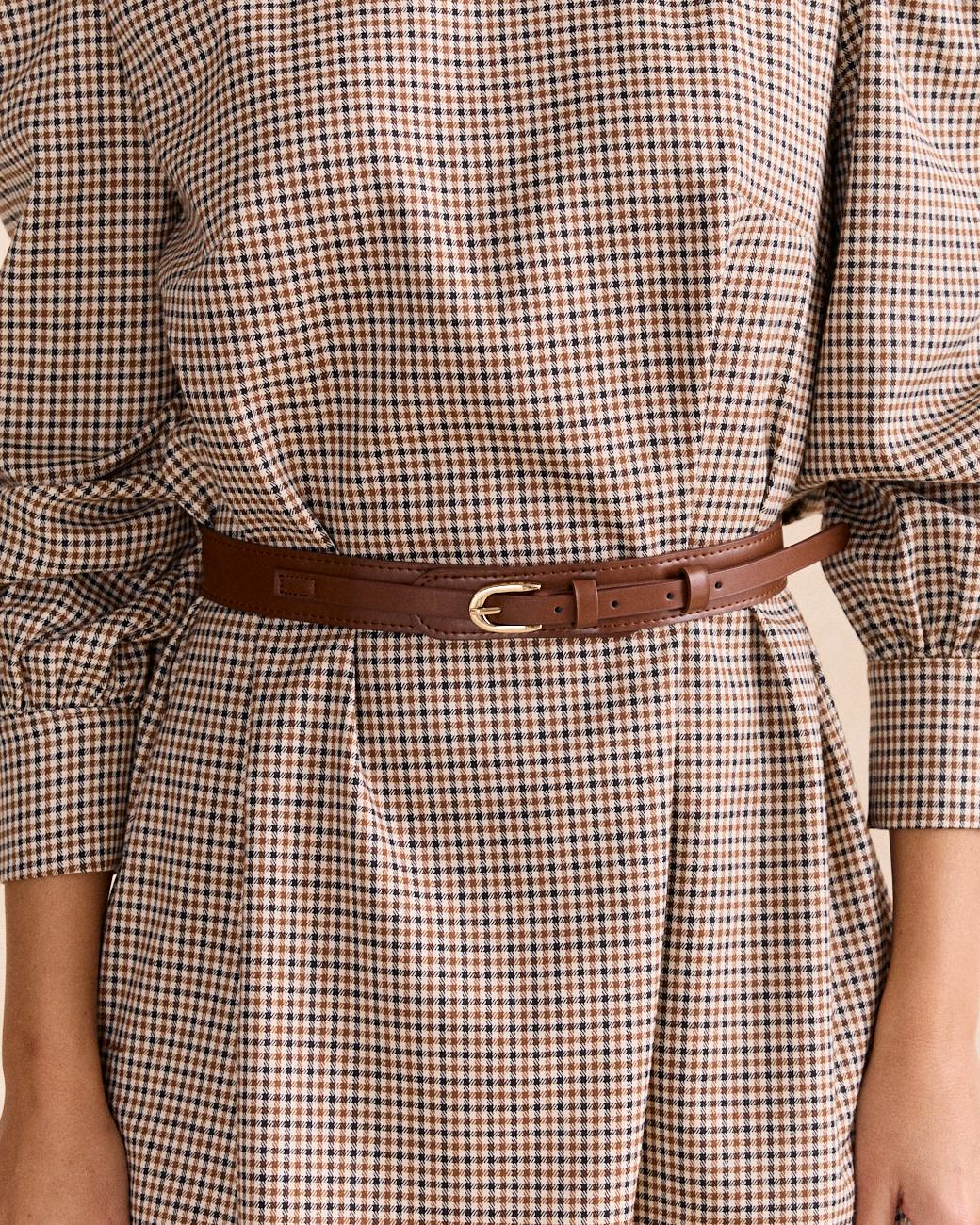 Leather Buckle Belt