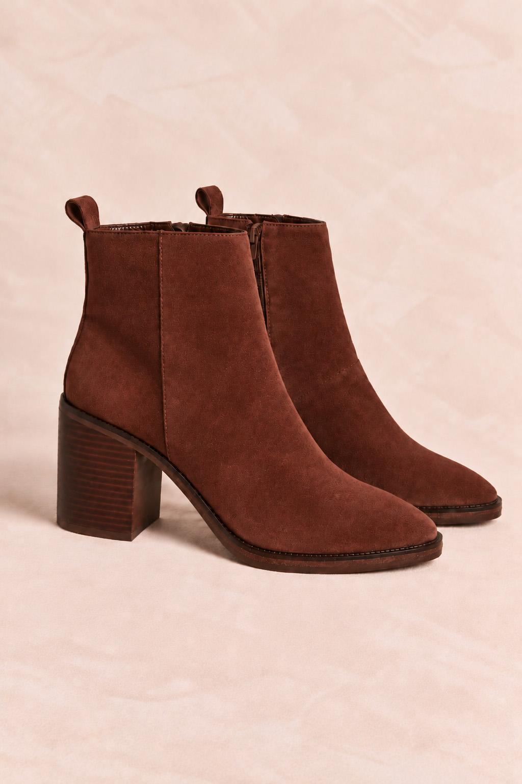 Leather Ankle Boot Carina