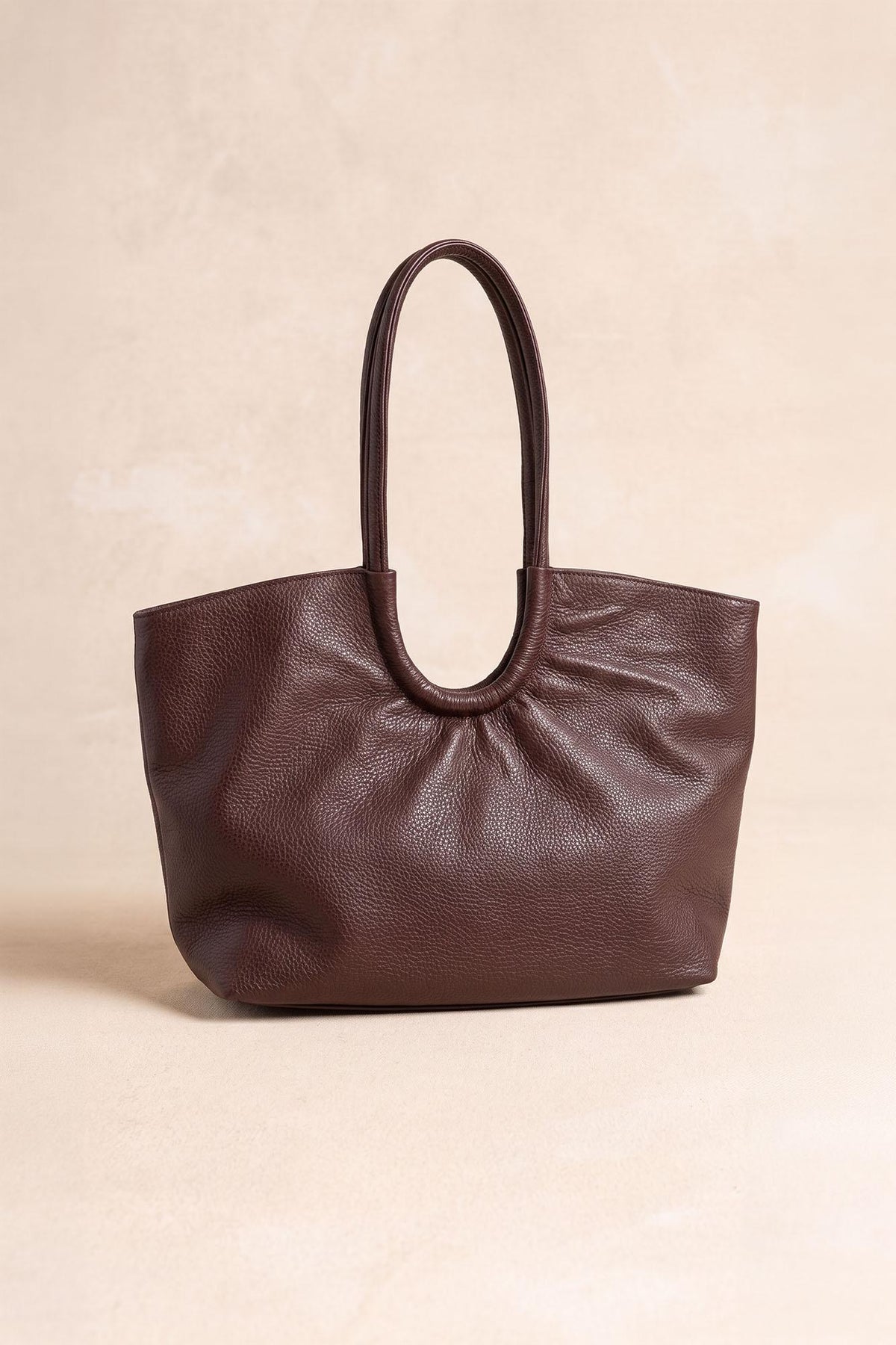 Naira Leather Shopper Bag
