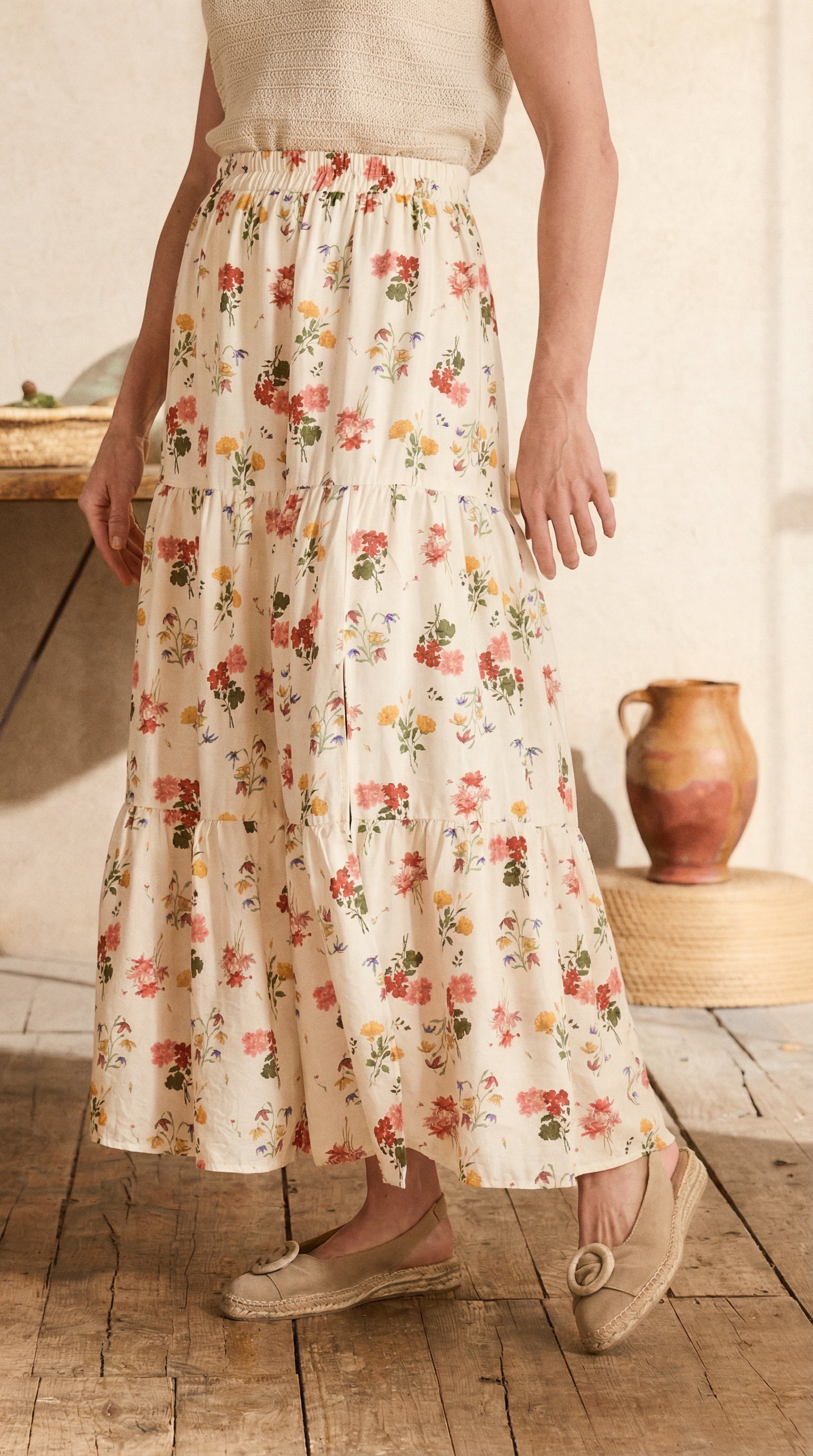 Nadia Floral Skirt