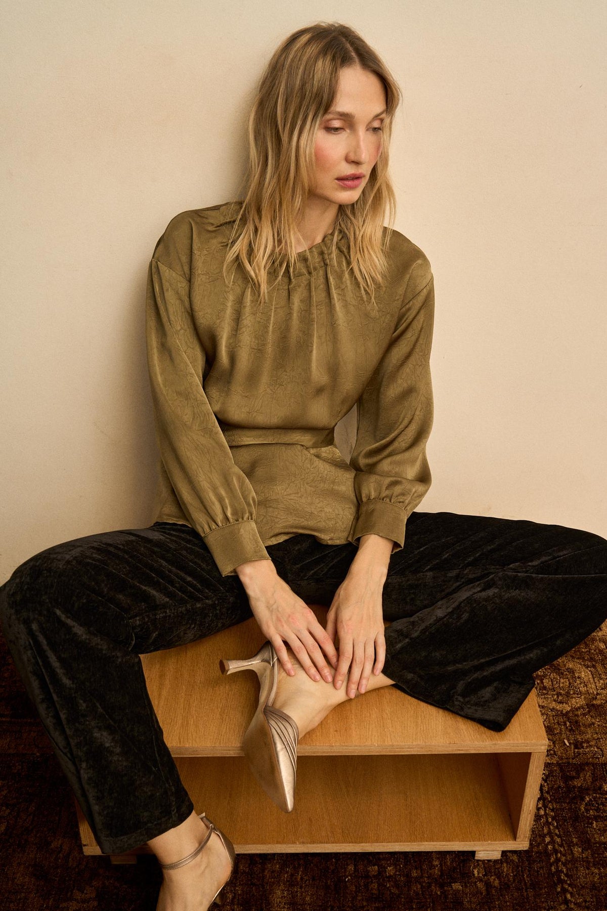 Ondine Gathered Blouse